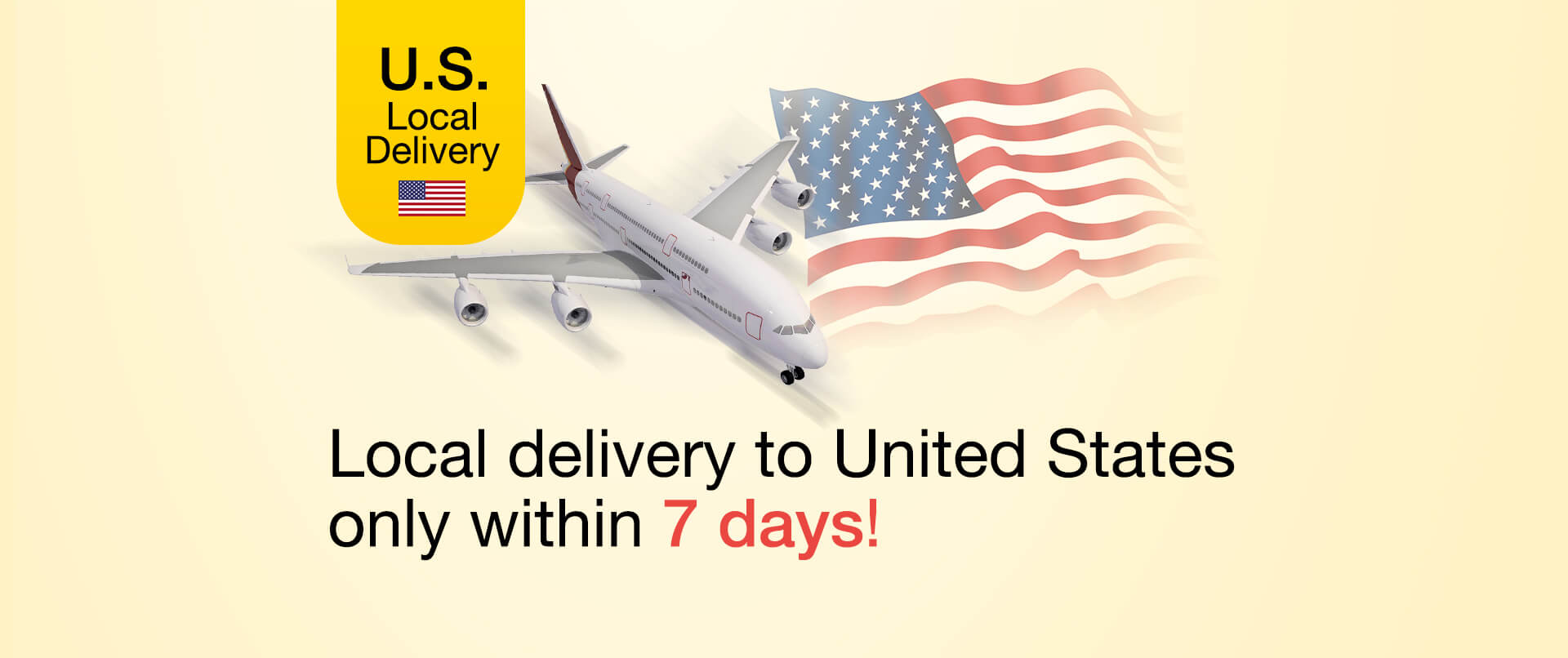 US Local Delivery Only for U.S. Orders. Free Shipping in 4-7 business days!