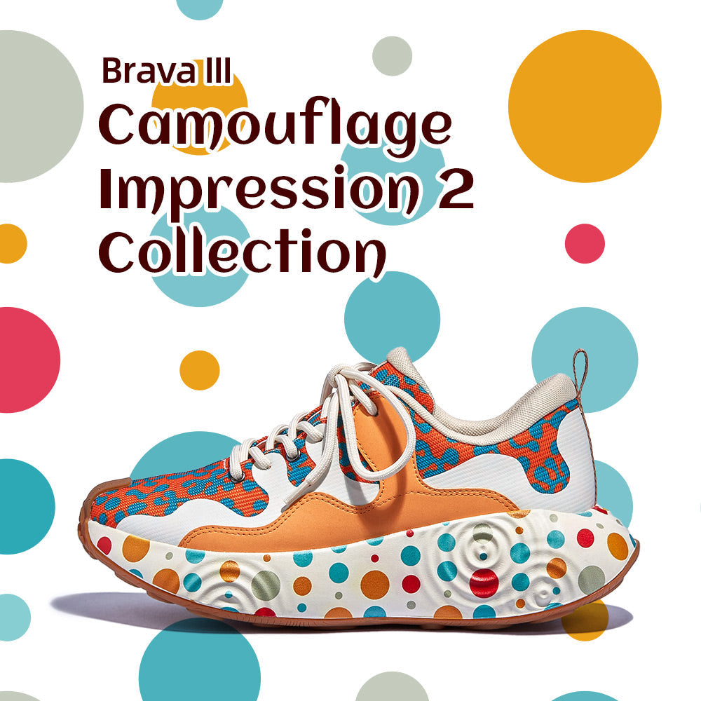 uin travel shoes brava art sneakers