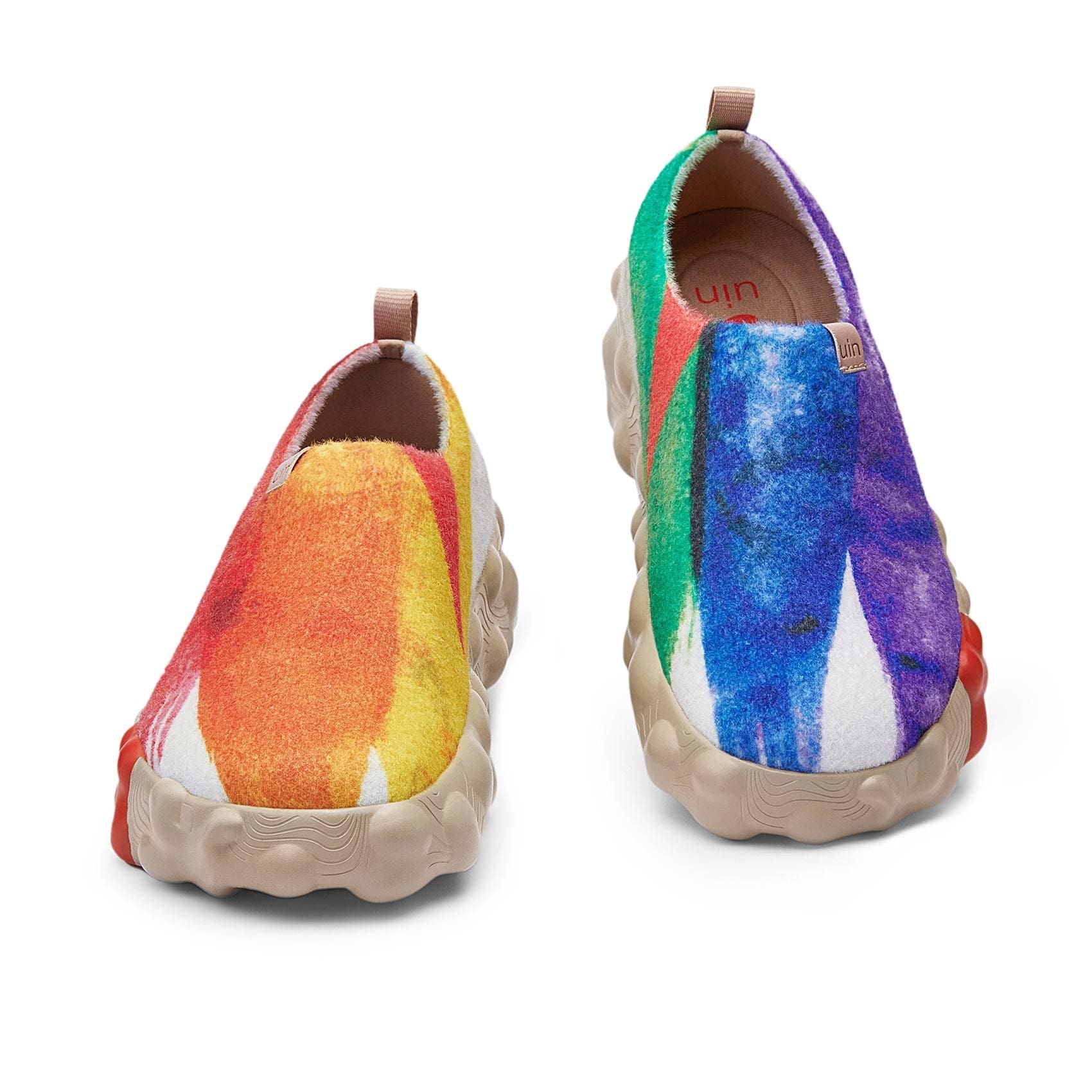 UIN Footwear Men Rainbow Crush 2 Toeldo VI Men Canvas loafers