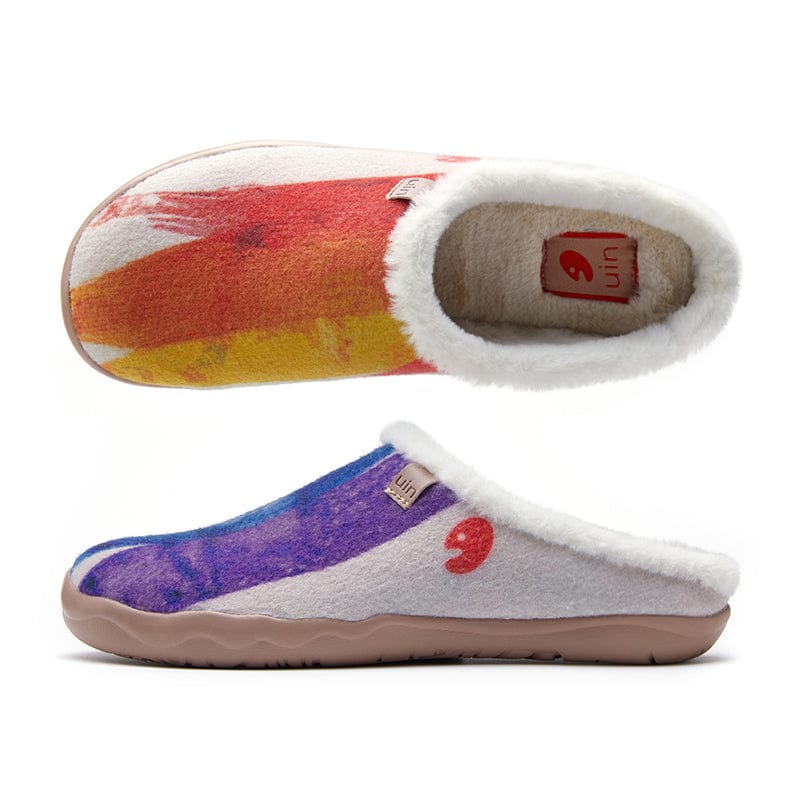 UIN Footwear Men Rainbow Crush Malaga Men Canvas loafers