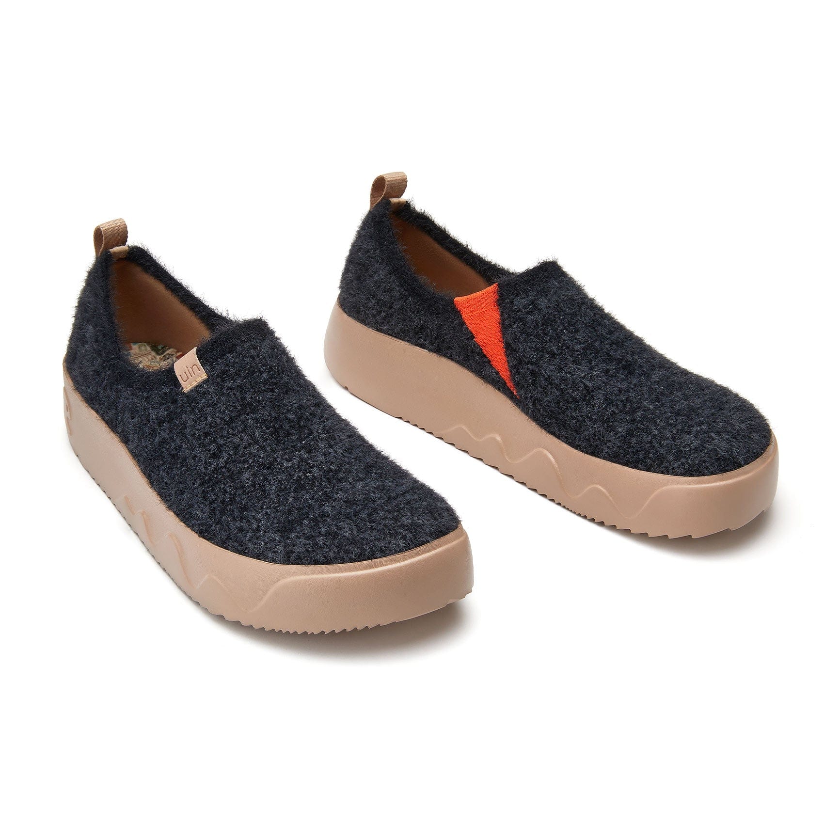 UIN Footwear Women Bouncing Black Toledo IX Women Canvas loafers