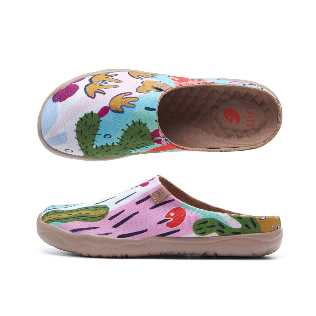 UIN Footwear Women Cactus Slipper-US Local Delivery Canvas loafers