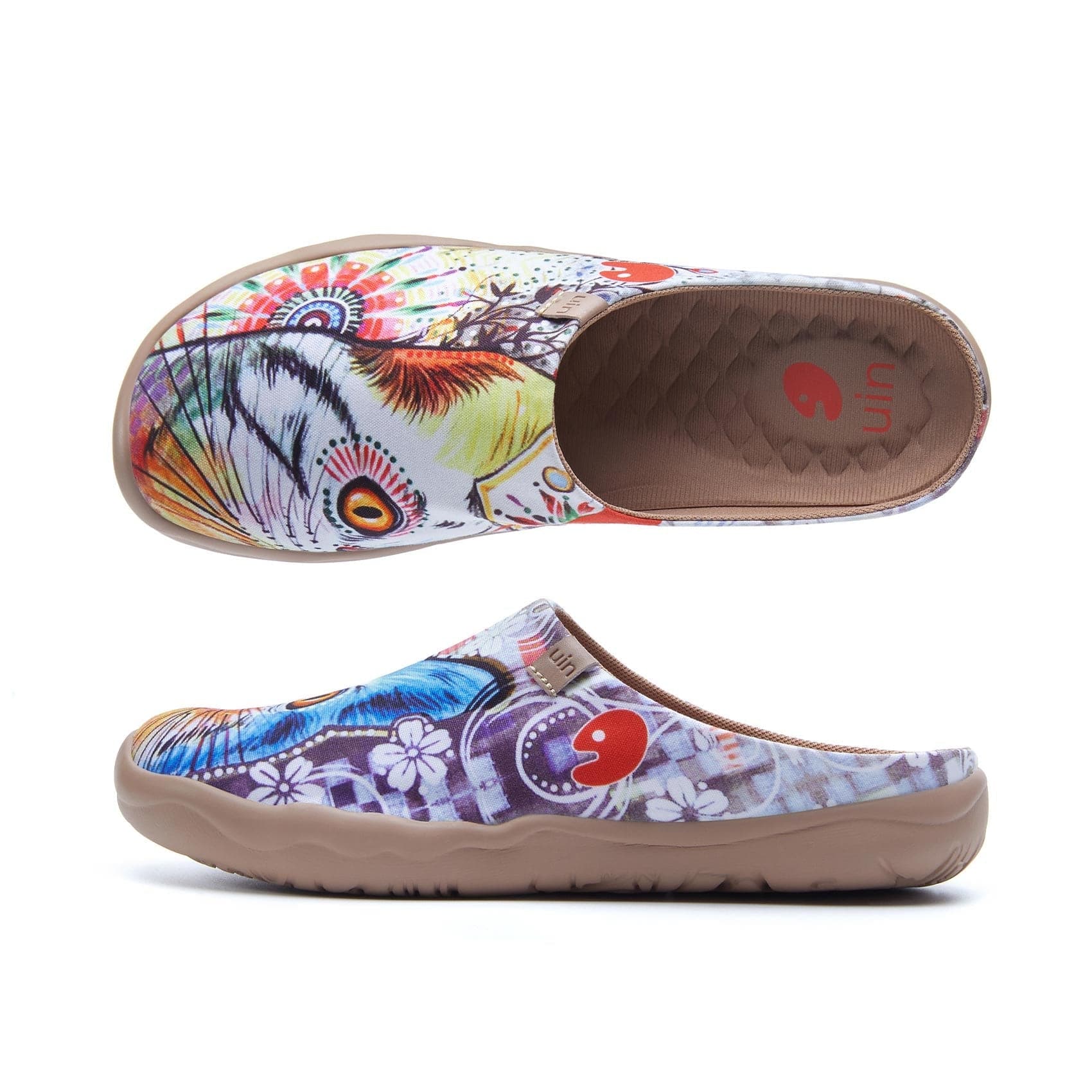 UIN Footwear Women Cheer Up Slipper Canvas loafers