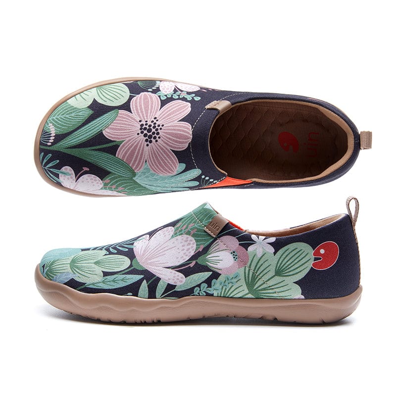 UIN Footwear Women Heyday of Blooms Toledo I Women Canvas loafers