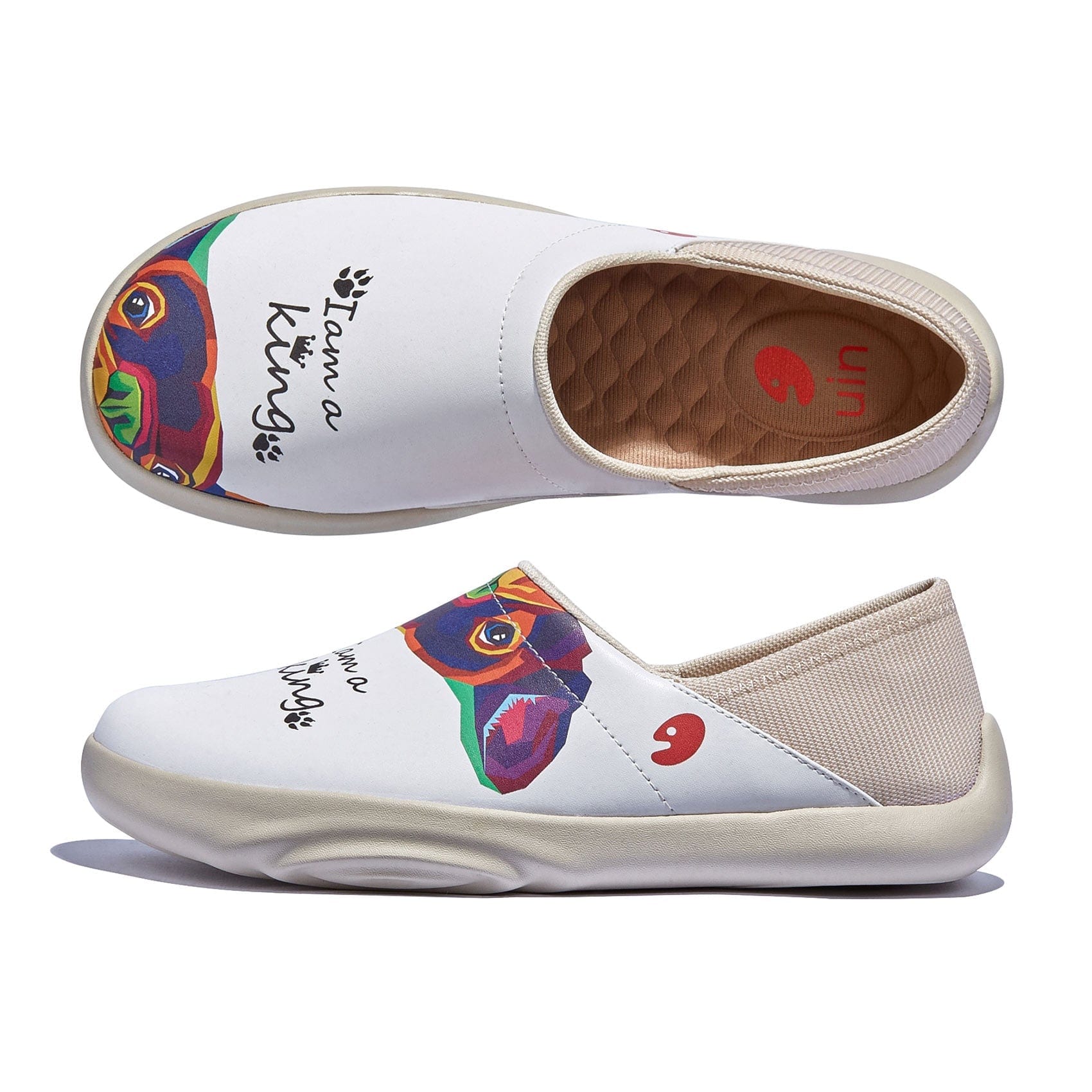 UIN Footwear Women I Am the King Mojacar II Women Canvas loafers