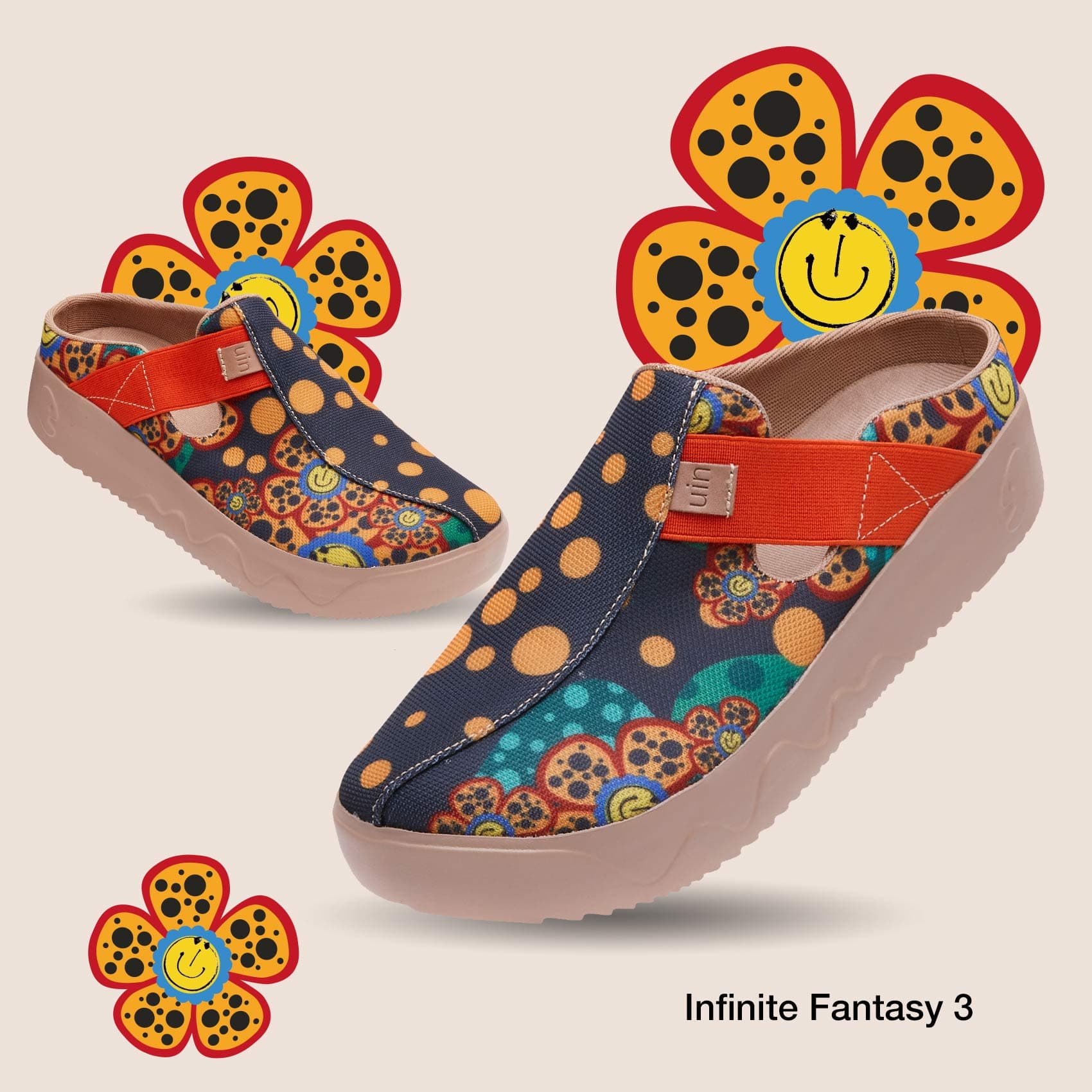 UIN Footwear Women Infinite Fantasy III Fuerteventura III Women-US Local Delivery Canvas loafers