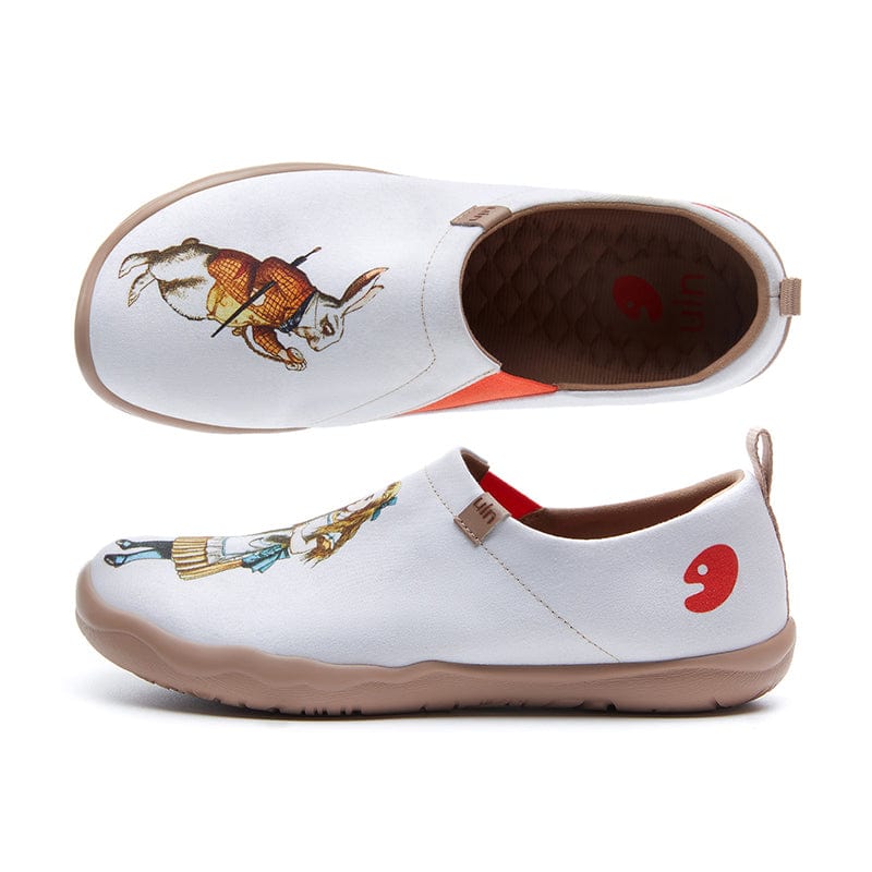 UIN Footwear Women John Tenniel Alice's Adventures in Wonderland Toledo I Women Canvas loafers