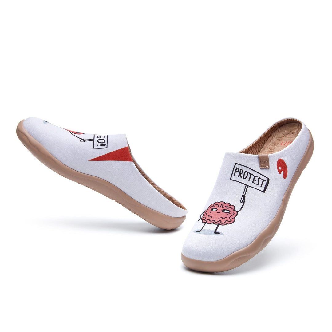 UIN Footwear Women Love Wins Malaga Women Canvas loafers