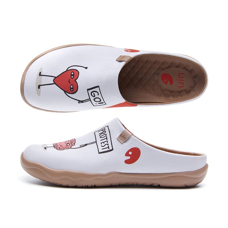 UIN Footwear Women Love Wins Malaga Women Canvas loafers