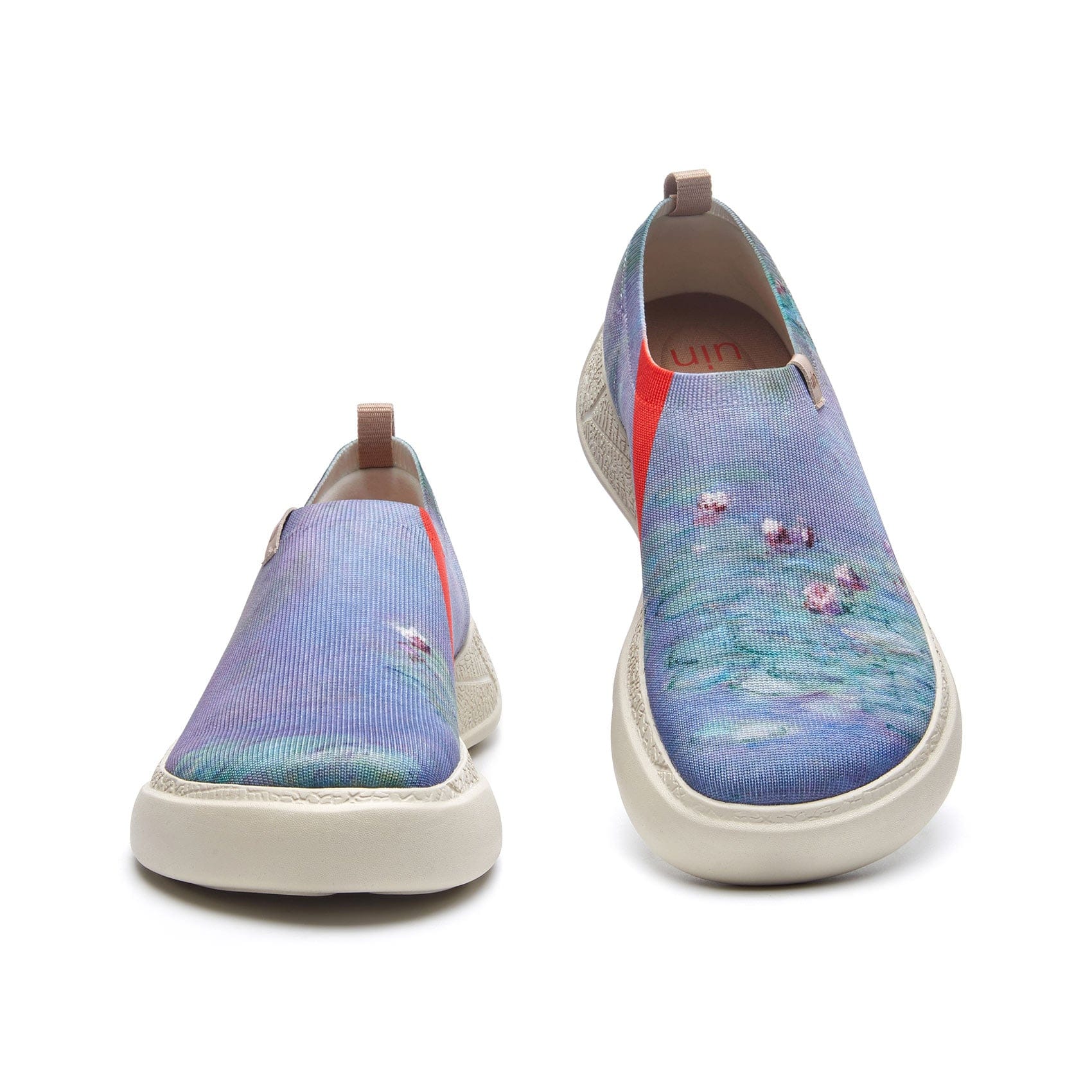 UIN Footwear Women Monet Water Lilies Toledo XII Women Canvas loafers