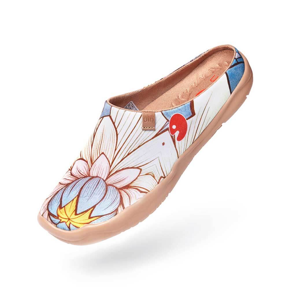 UIN Footwear Women Nelumbo Slipper-Canada Local Delivery Canvas loafers