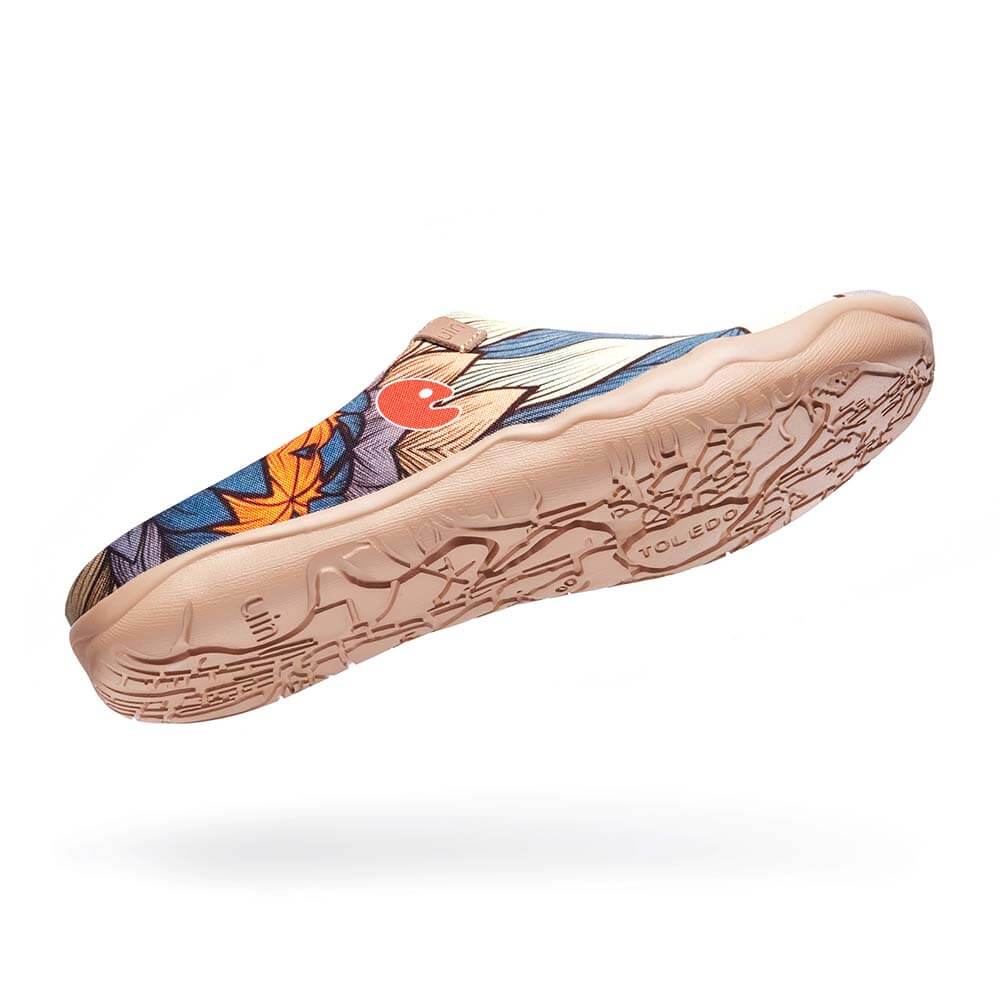 UIN Footwear Women Nelumbo Slipper-Canada Local Delivery Canvas loafers