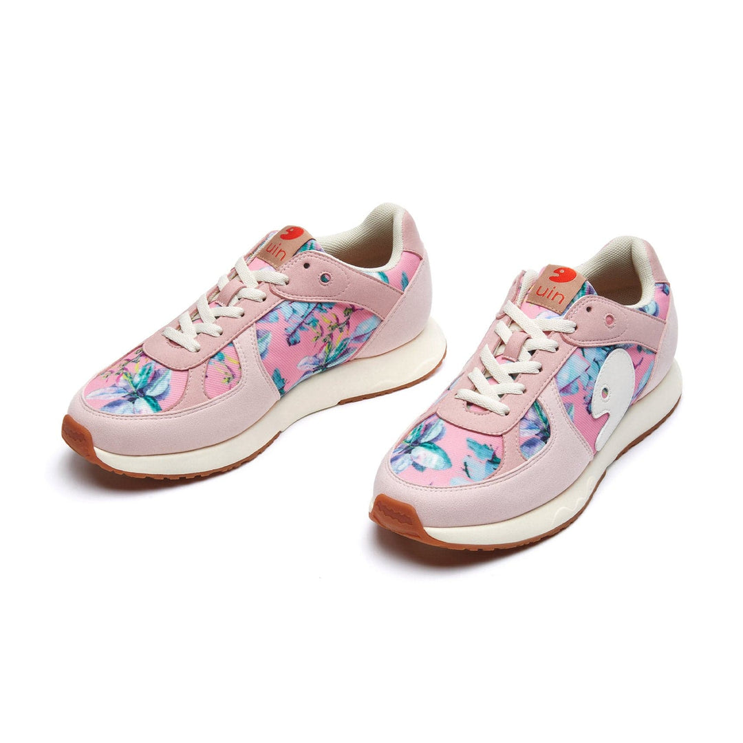 UIN Footwear Women Pink Tropical Zone La Coruna I Women Canvas loafers