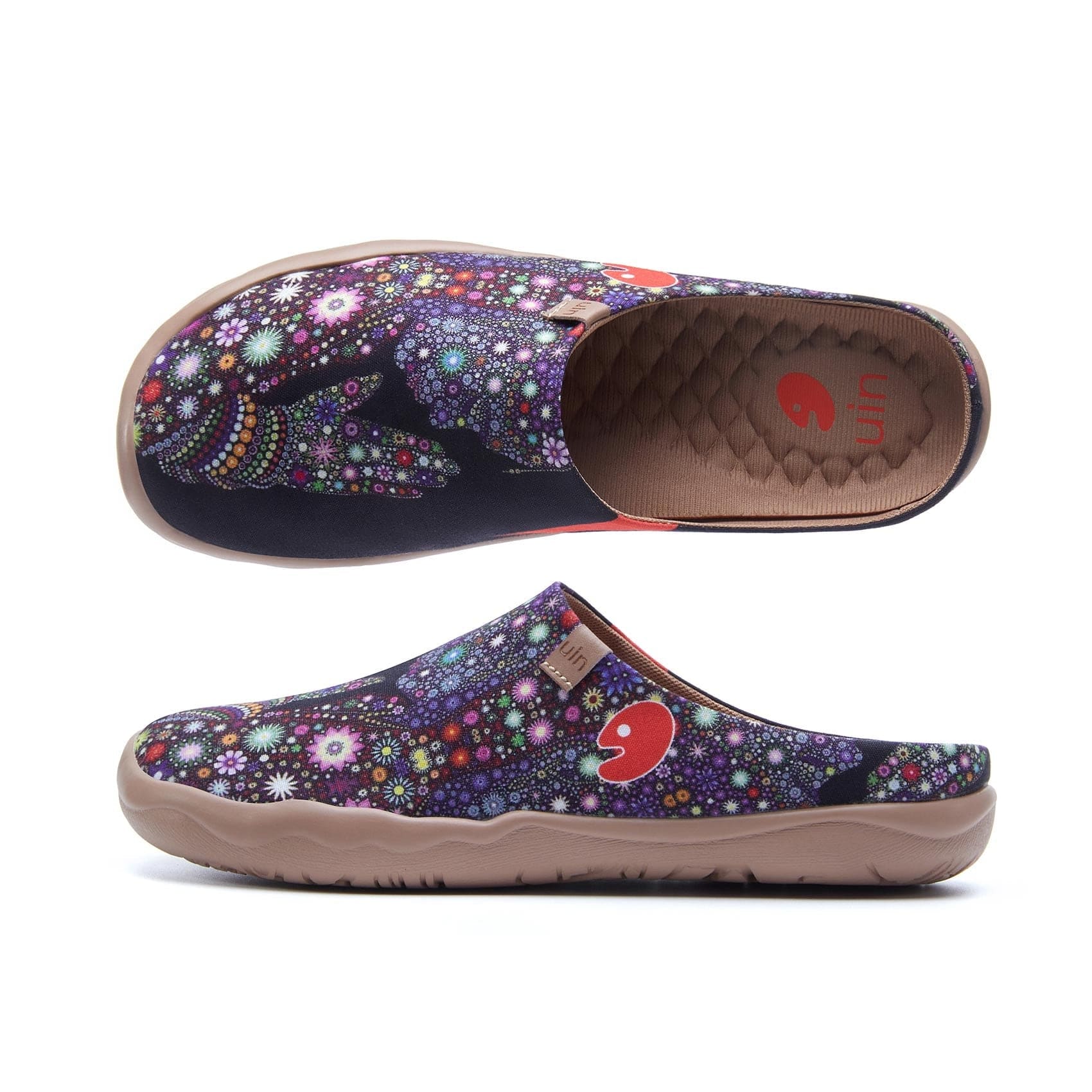 UIN Footwear Women Pray for Goodness Slipper-US Local Delivery Canvas loafers