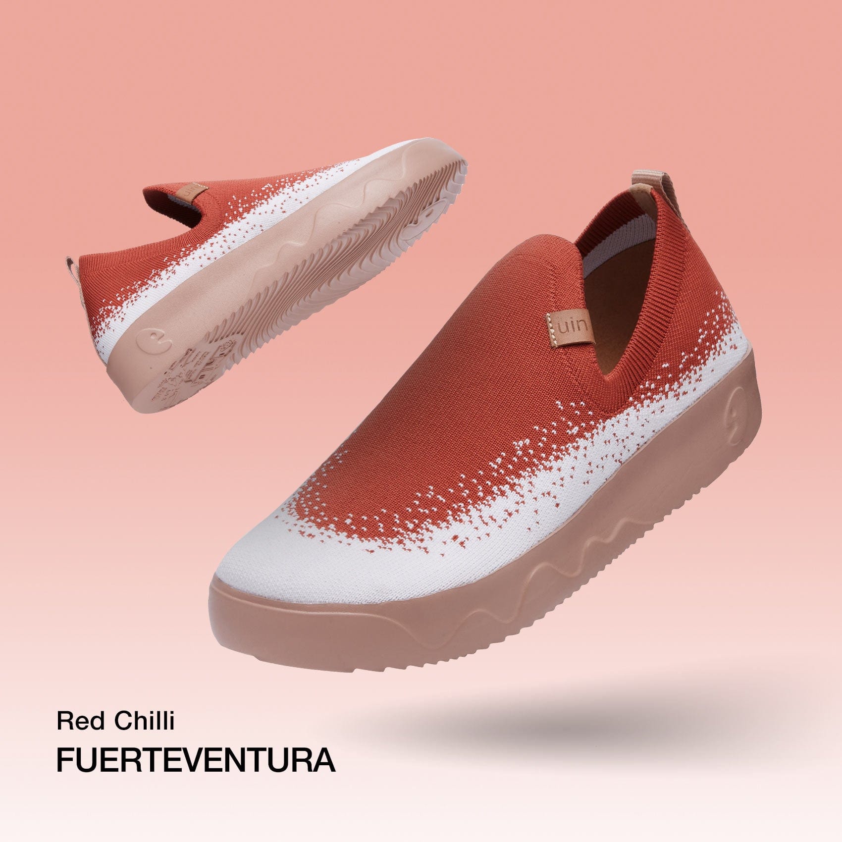 UIN Footwear Women Red Chilli Fuerteventura I Women-US Local Delivery Canvas loafers