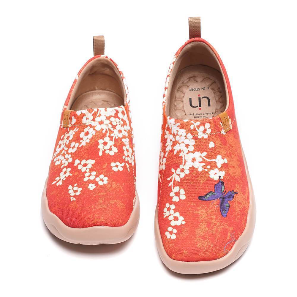 UIN Footwear Women Sakura-Canada Local Delivery Canvas loafers