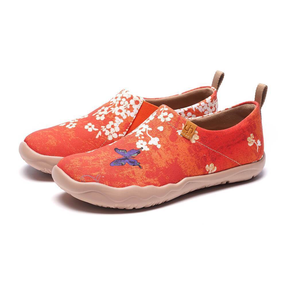 UIN Footwear Women Sakura-Canada Local Delivery Canvas loafers