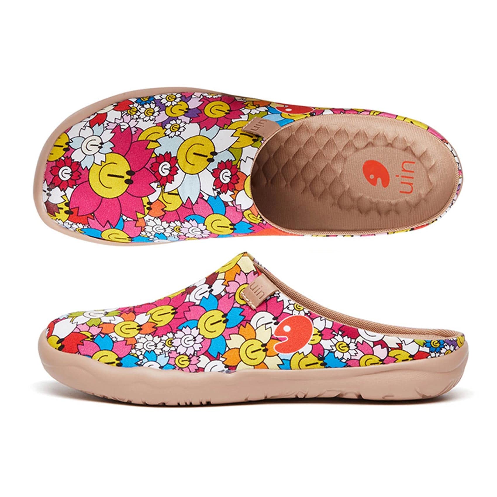 UIN Footwear Women Smiley HANA 2 Malaga Slipper Women Canvas loafers