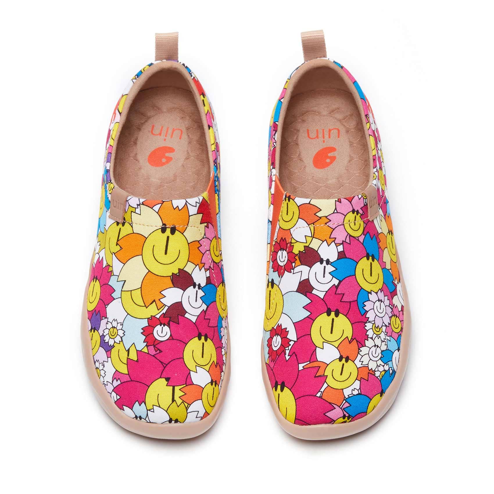 UIN Footwear Women Smiley HANA Toledo I Women-US Local Delivery Canvas loafers