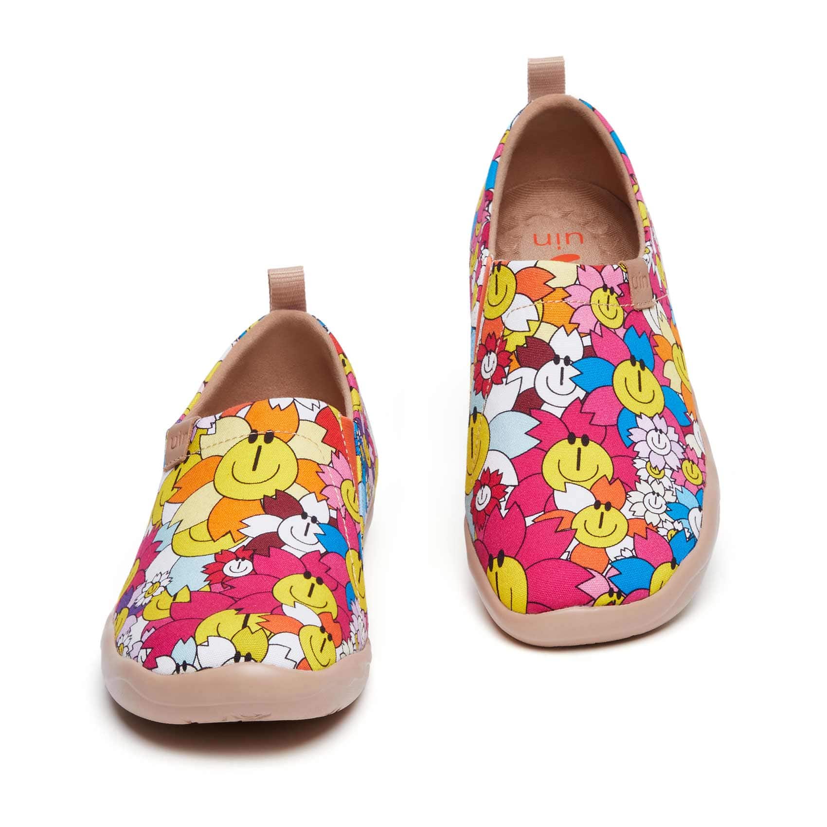 UIN Footwear Women Smiley HANA Toledo I Women-US Local Delivery Canvas loafers