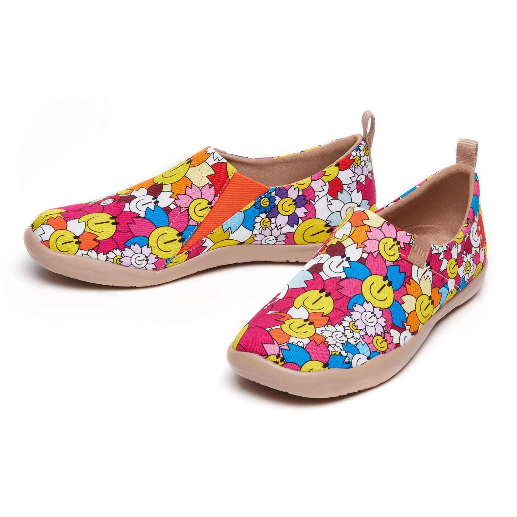 UIN Footwear Women Smiley HANA Toledo I Women-US Local Delivery Canvas loafers