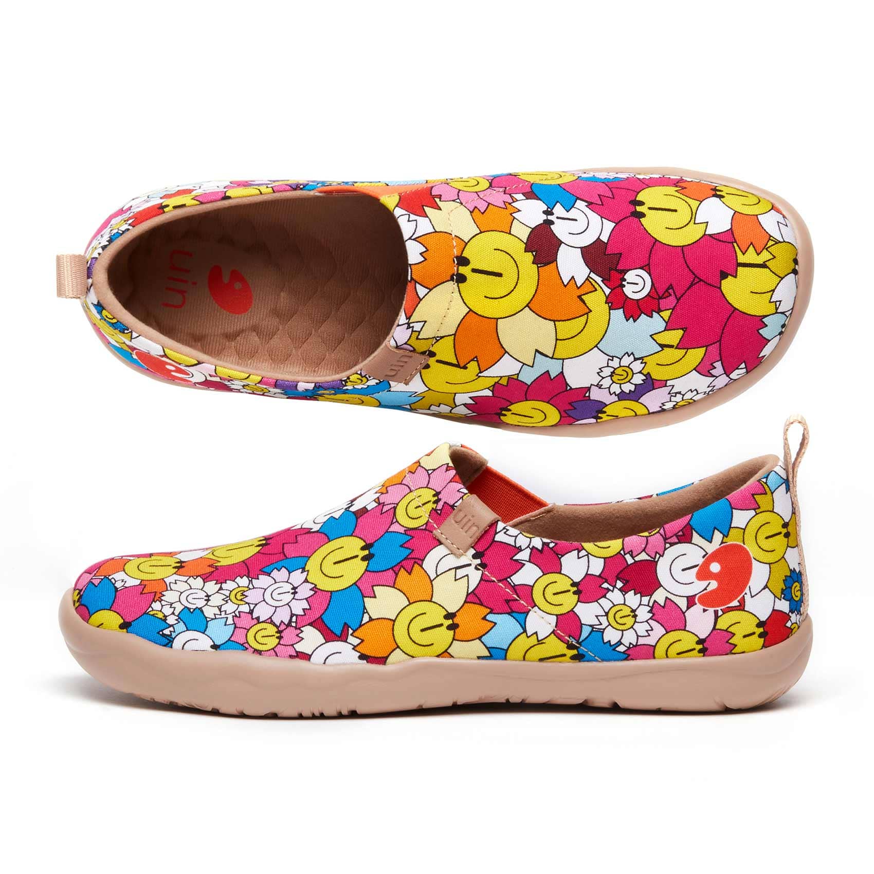 UIN Footwear Women Smiley HANA Toledo I Women-US Local Delivery Canvas loafers