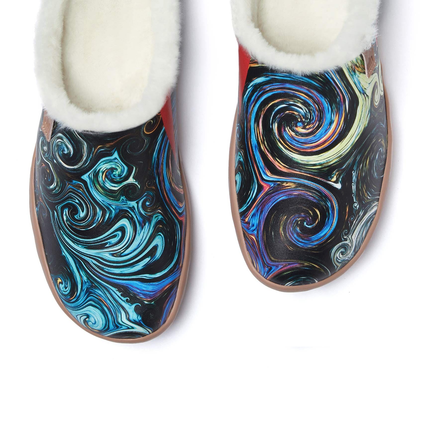 UIN Footwear Women Starry Night Malaga Women Canvas loafers