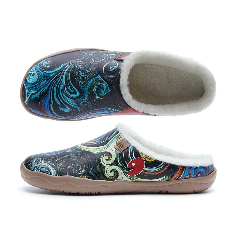 UIN Footwear Women Starry Night Malaga Women Canvas loafers