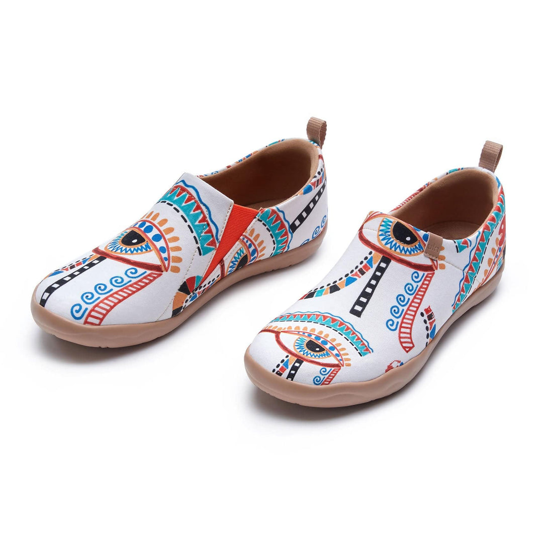 UIN Footwear Women The Eye of Horus Toledo I Women Canvas loafers