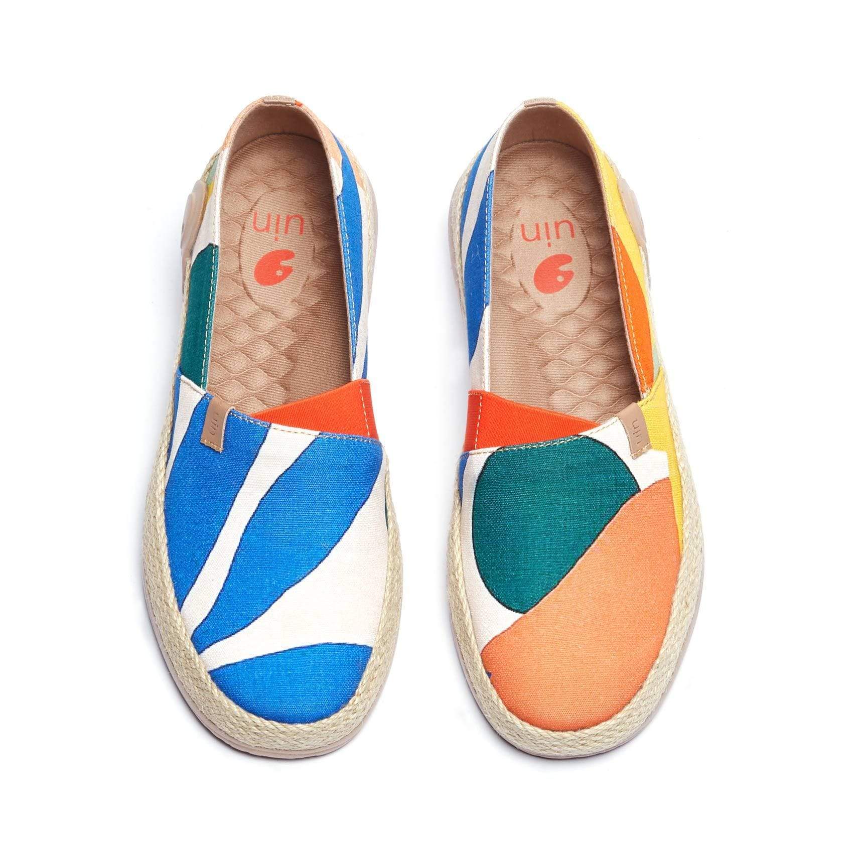 UIN Footwear Women Tropical Day Marbella-US Local Delivery Canvas loafers