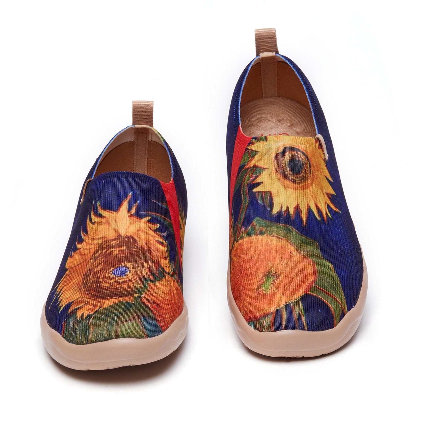 Watercolor Sunflowers Women’s slip-on canvas shoes, bees and sunflower sneakers, no tie shoes, floral print casual shoe, hotsell yellow Fall shoes