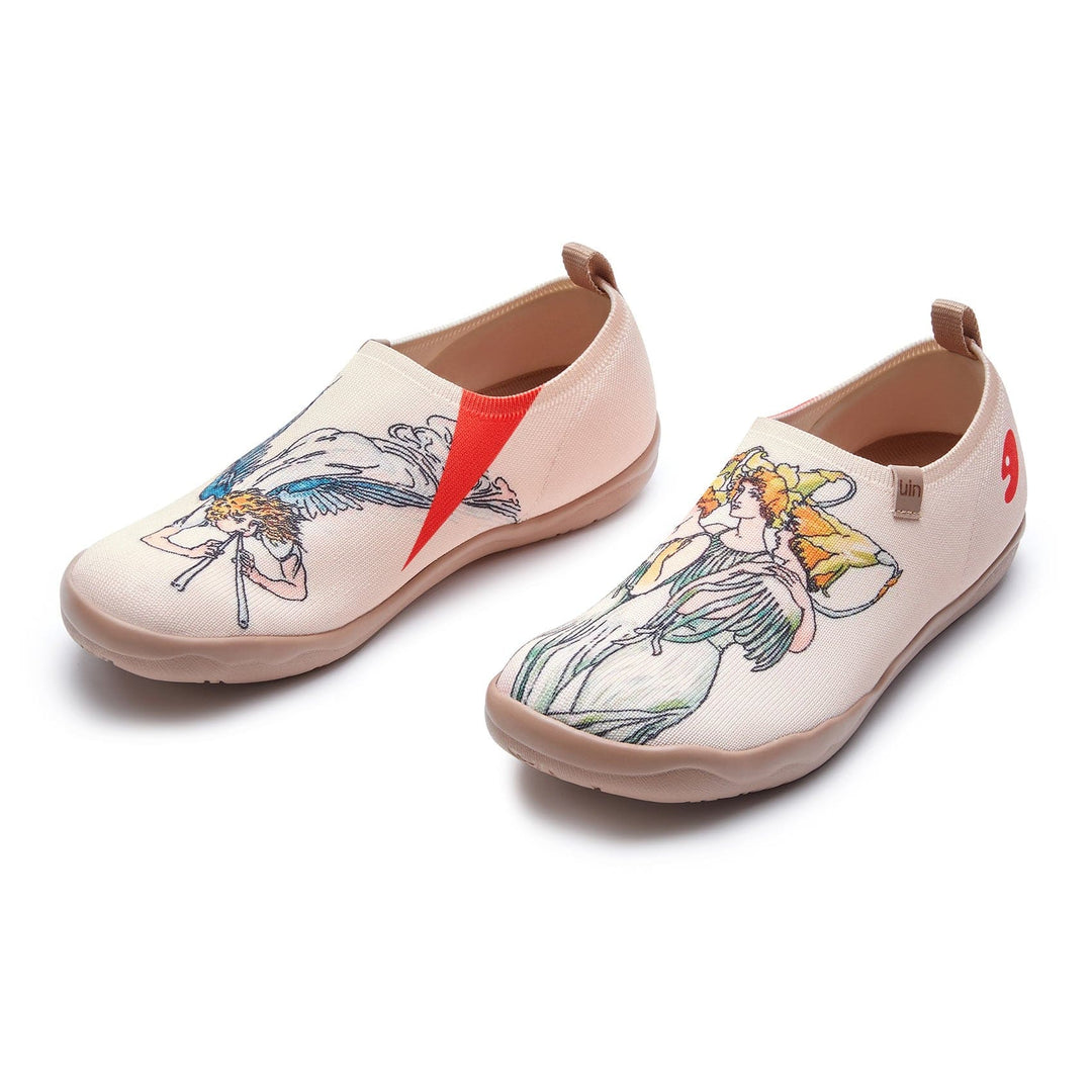 UIN Footwear Women William Shakespeare A Midsummer Night's Dream V1 Toledo I Women Canvas loafers