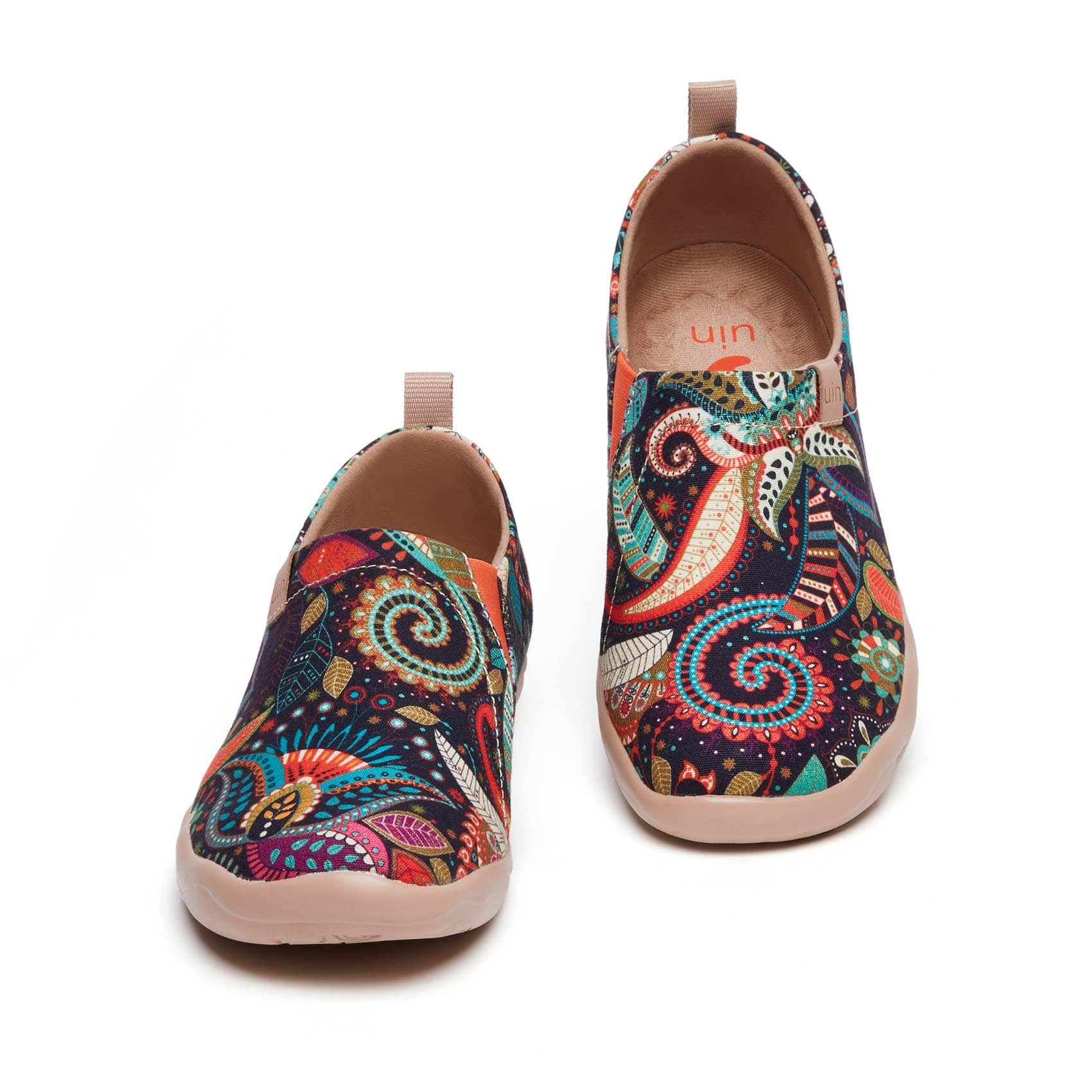 UIN Footwear Women Wonder Mandala Toledo I Women-Canada Local Delivery Canvas loafers