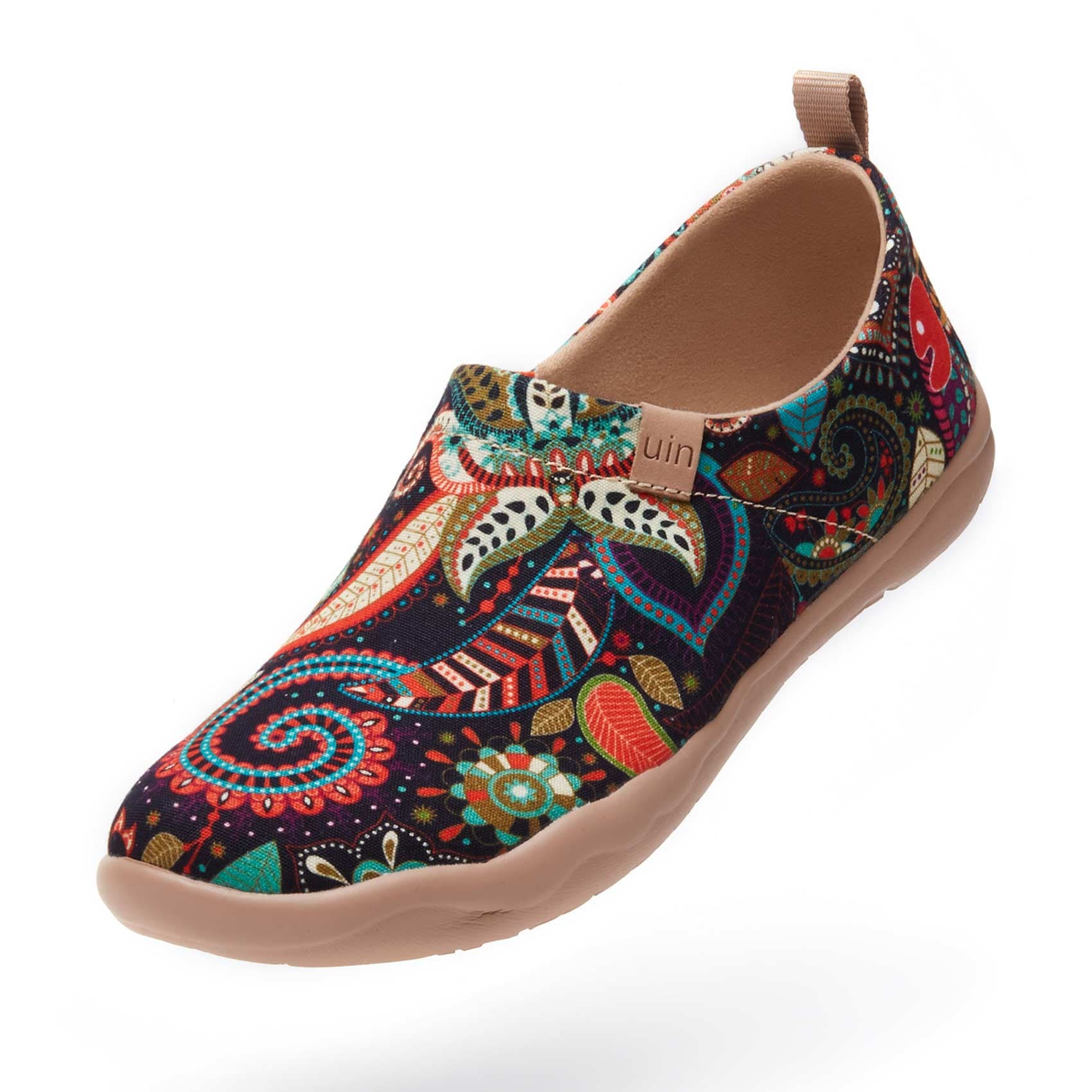 UIN Footwear Women Wonder Mandala Toledo I Women-Canada Local Delivery Canvas loafers