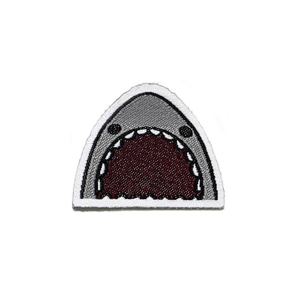 UIN Footwear DIY Stickers Shark Sticker Canvas loafers