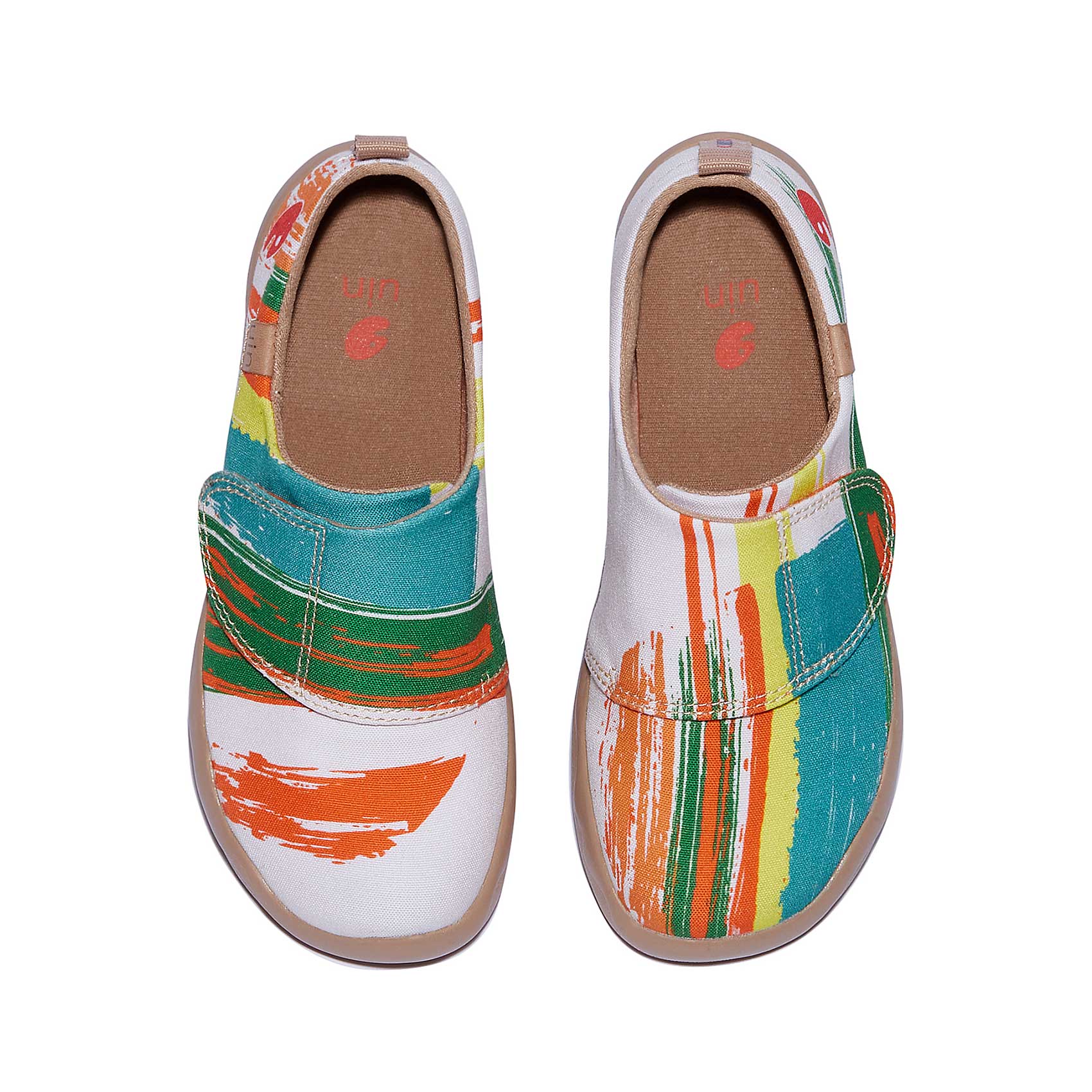 UIN Footwear Kid Crimson Sunset Toledo I Kid Canvas loafers