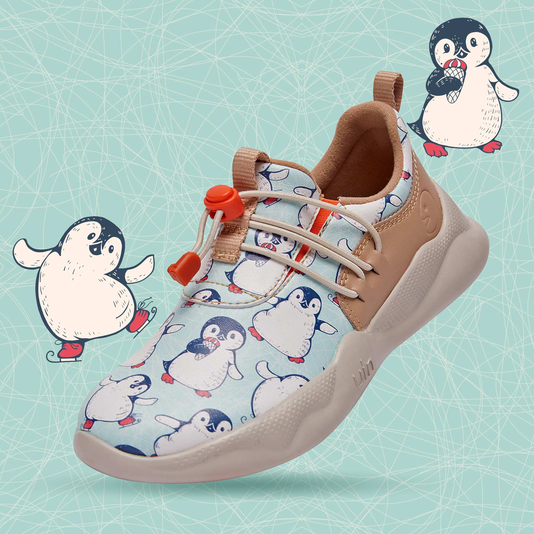 UIN Footwear Kid Dancing Penguin Mijas XIII Kid Canvas loafers