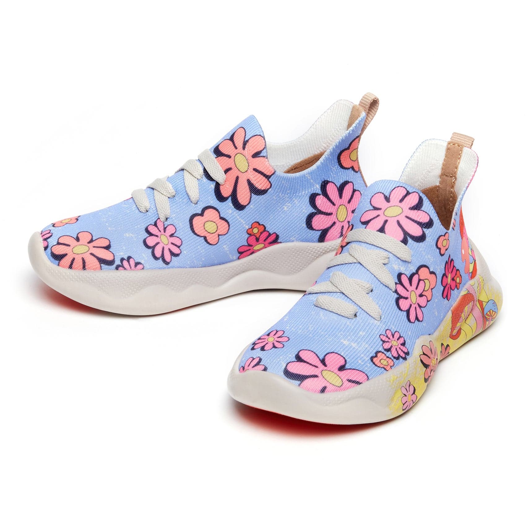 UIN Footwear Kid Floral Picnic Mijas I Kid Canvas loafers