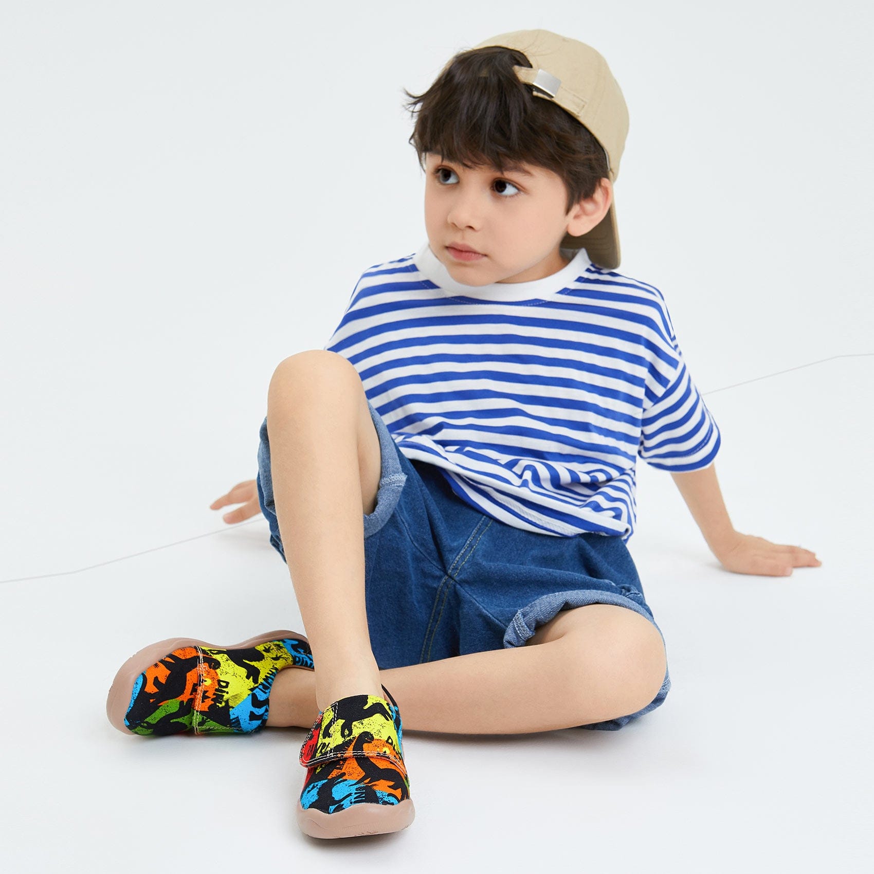 UIN Footwear Kid Jurassic Dream Toledo I Kid Canvas loafers