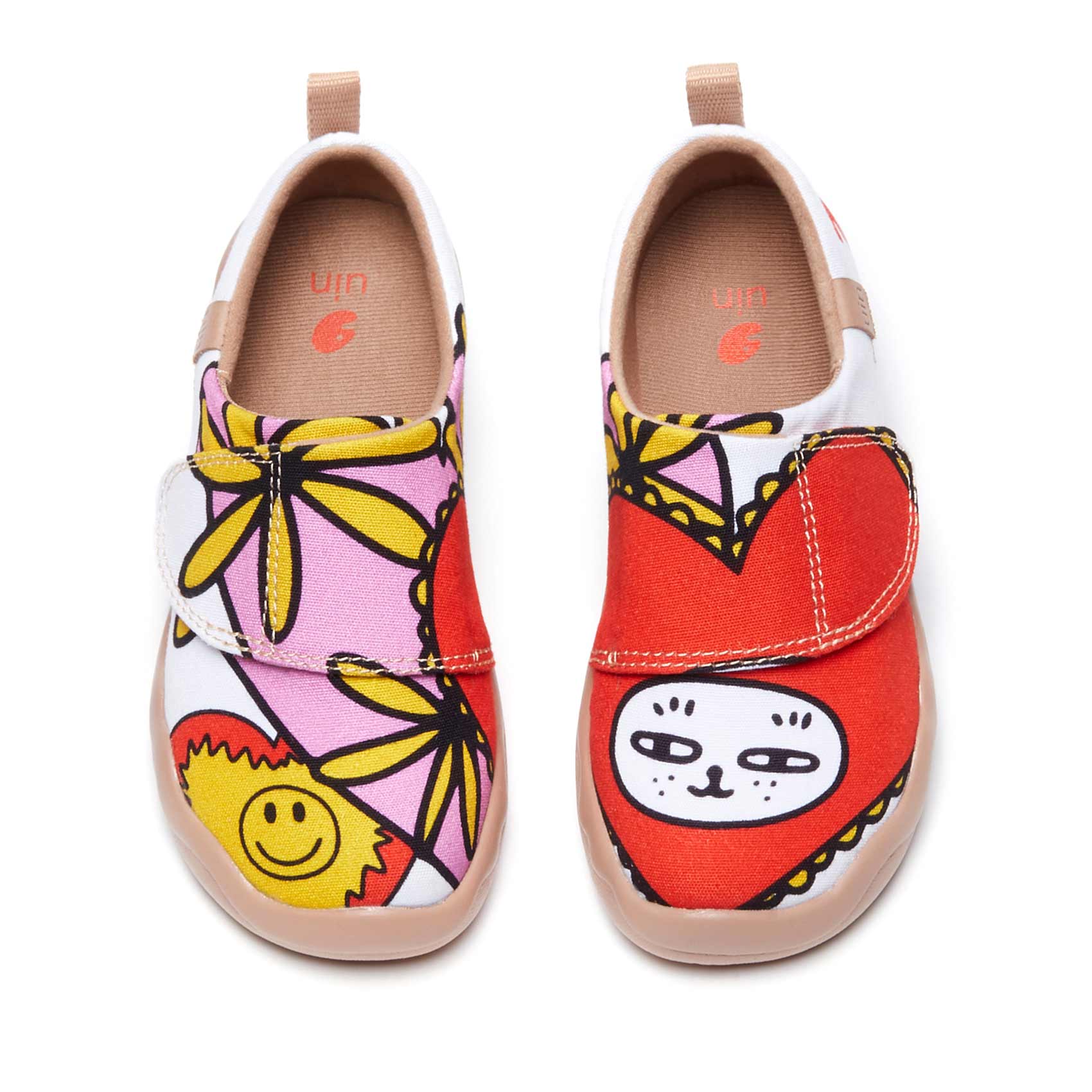 UIN Footwear Kid Kuso Kitty Toledo I Kid Canvas loafers