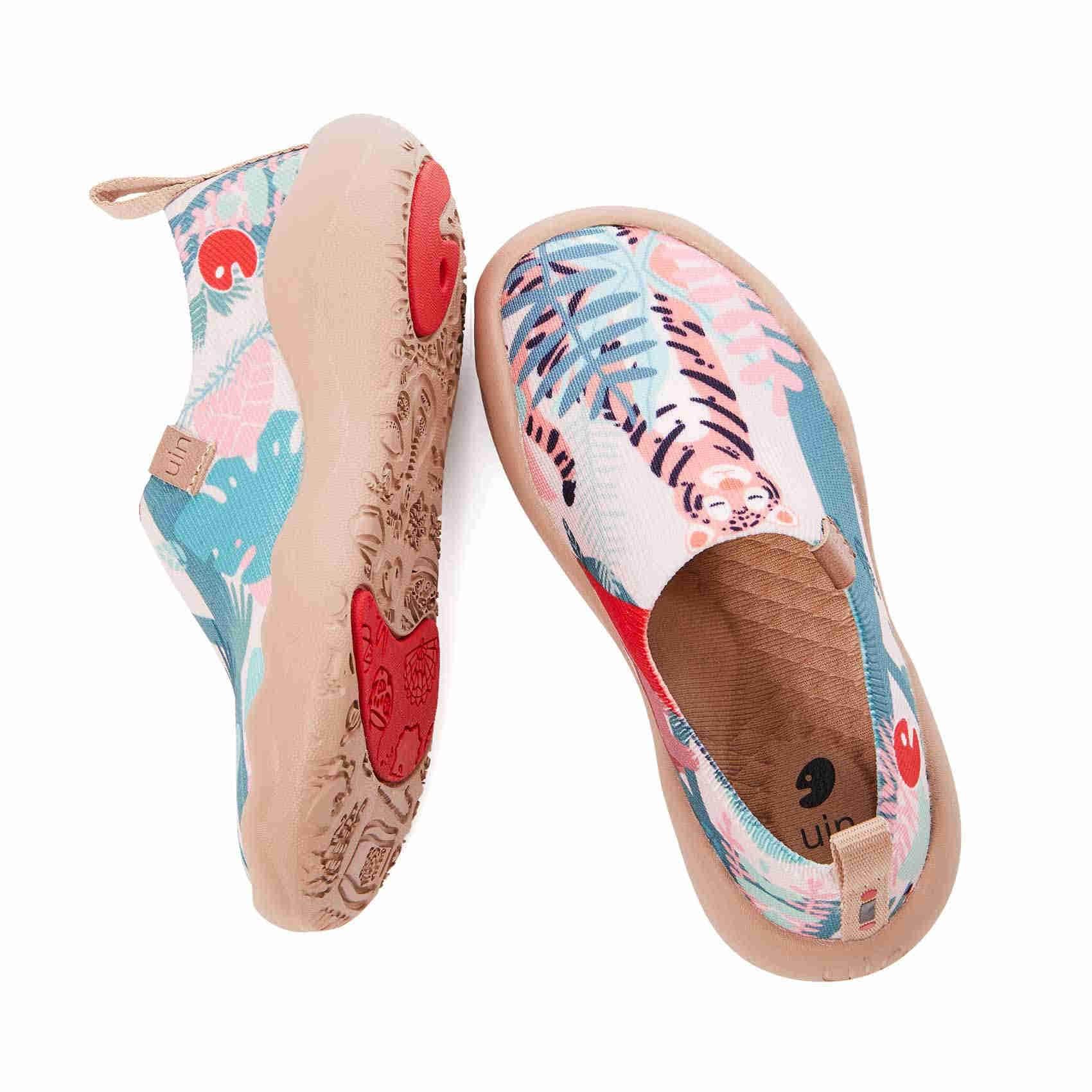 UIN Footwear Kid Little Tiger Kid Canvas loafers