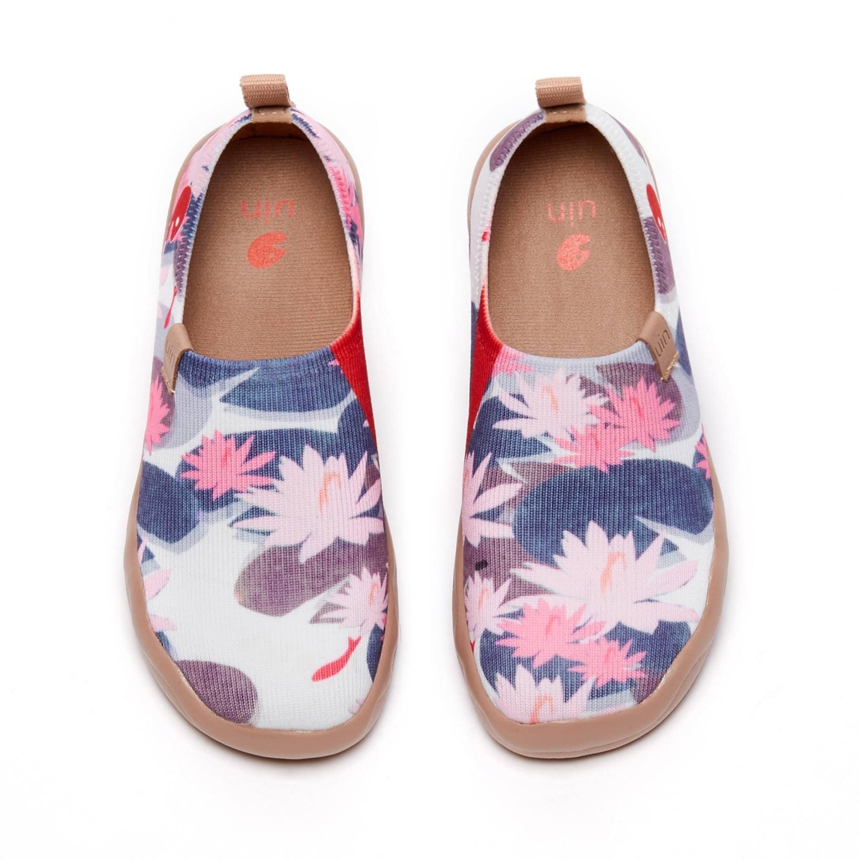 UIN Footwear Kid Monet The Water-Lily Pond V1 Kid Canvas loafers