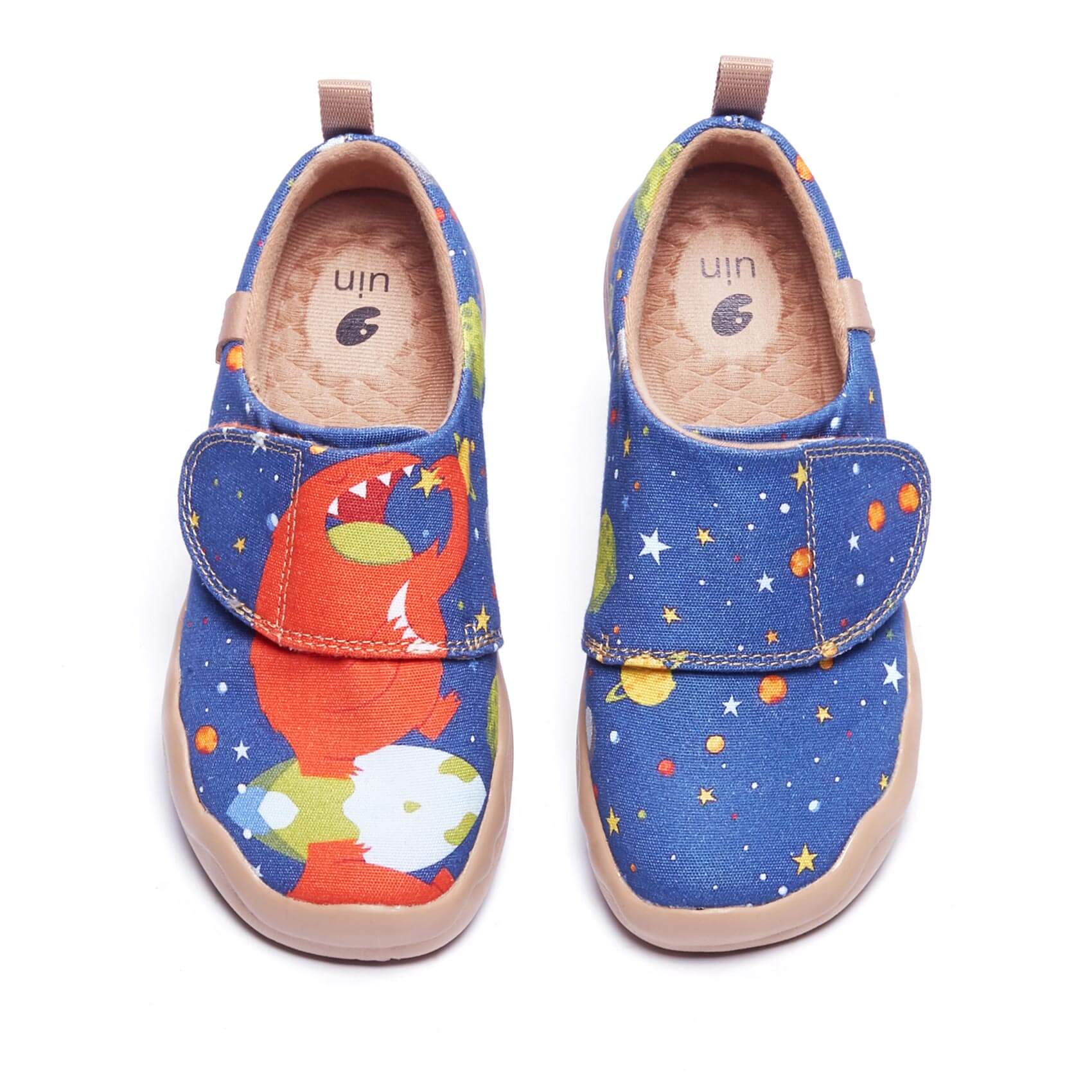 UIN Footwear Kid Monster Planet Kid Canvas loafers