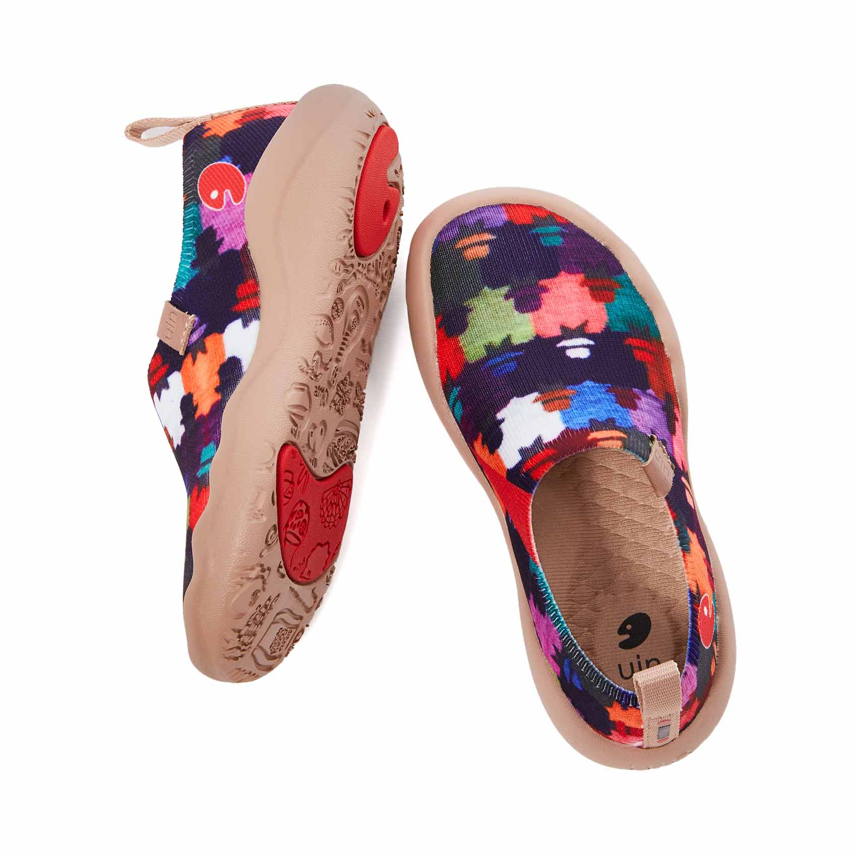 UIN Footwear Kid Panama Hat Kid Canvas loafers