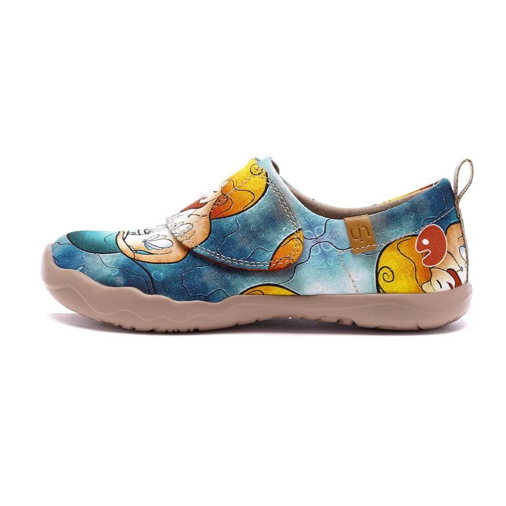 UIN Footwear Kid UNDERWATER WORLD Kid Canvas loafers