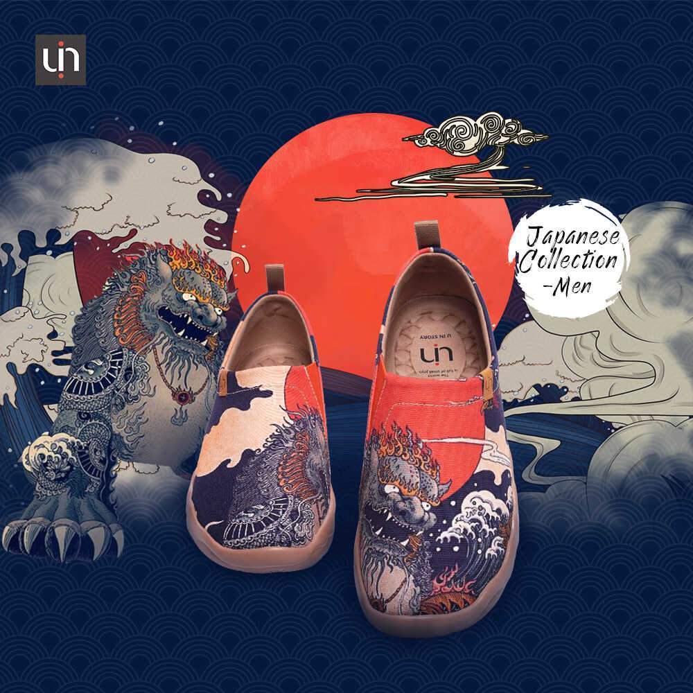 UIN Footwear Men CREATURE Canvas loafers