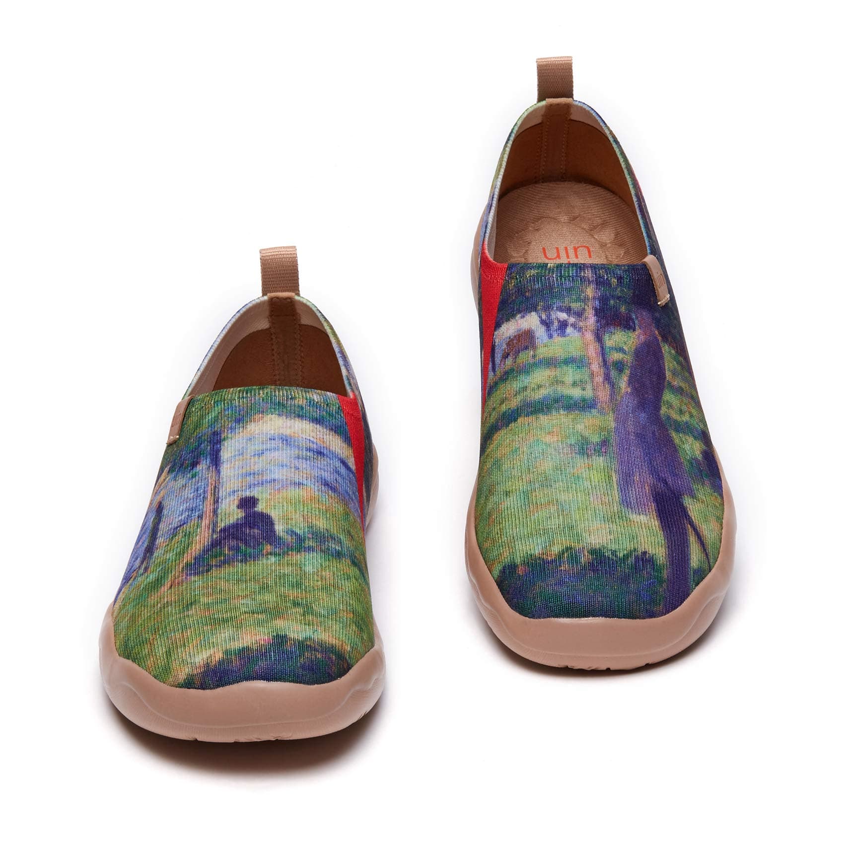 UIN Footwear Men Georges Seurat Study for 'La Grande Jatte?Men Canvas loafers