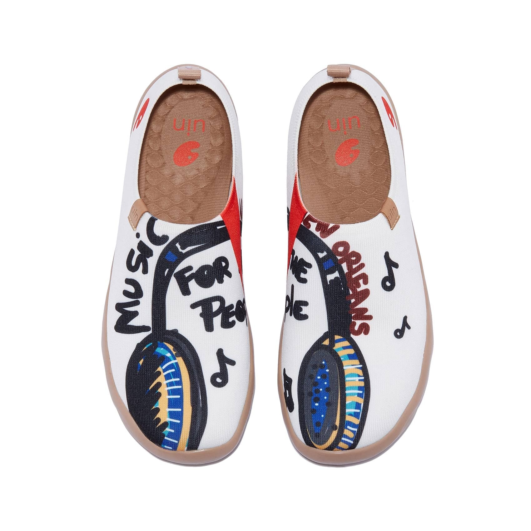 UIN Footwear Men Nobody Can Deny Music Toledo I Men Canvas loafers