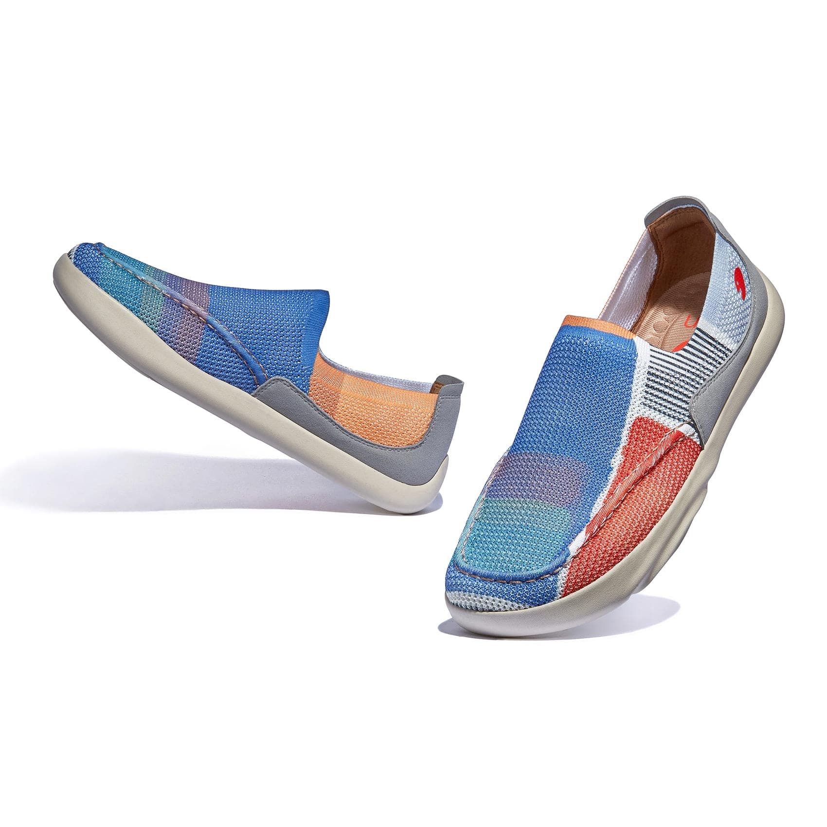 UIN Footwear Men Sunrise at Sea Horizon Mojacar I Men Canvas loafers