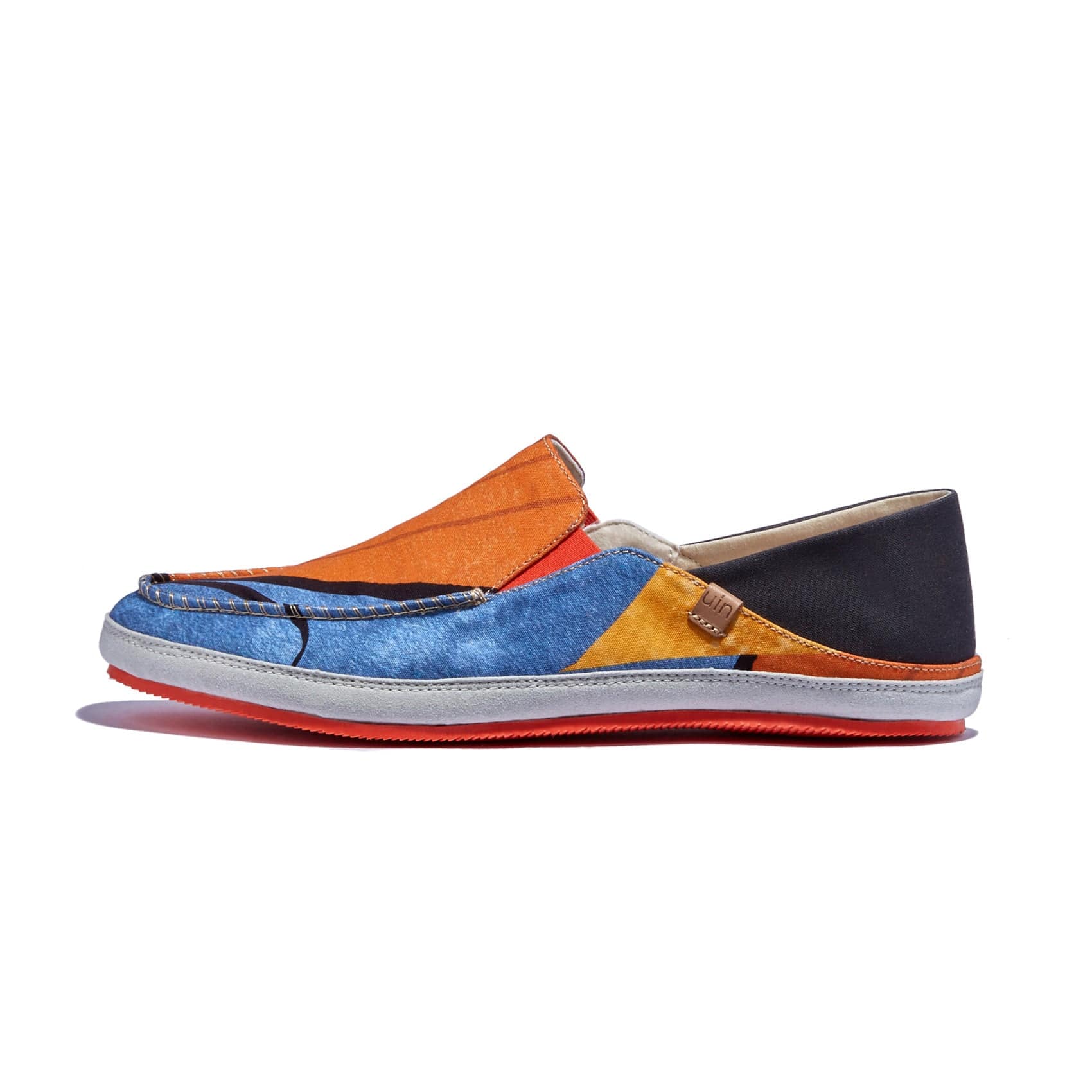 UIN Footwear Men Sunset Tree Shadow Formentera II Men Canvas loafers